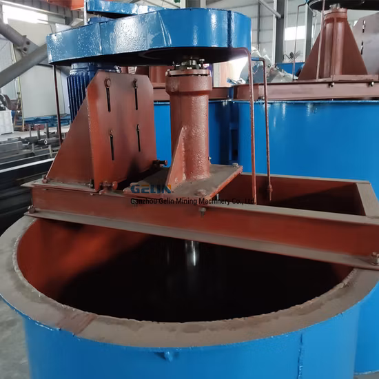 Serbatoio di agitazione minerale, serbatoio di miscelazione con agitatore per macchina di flottazione