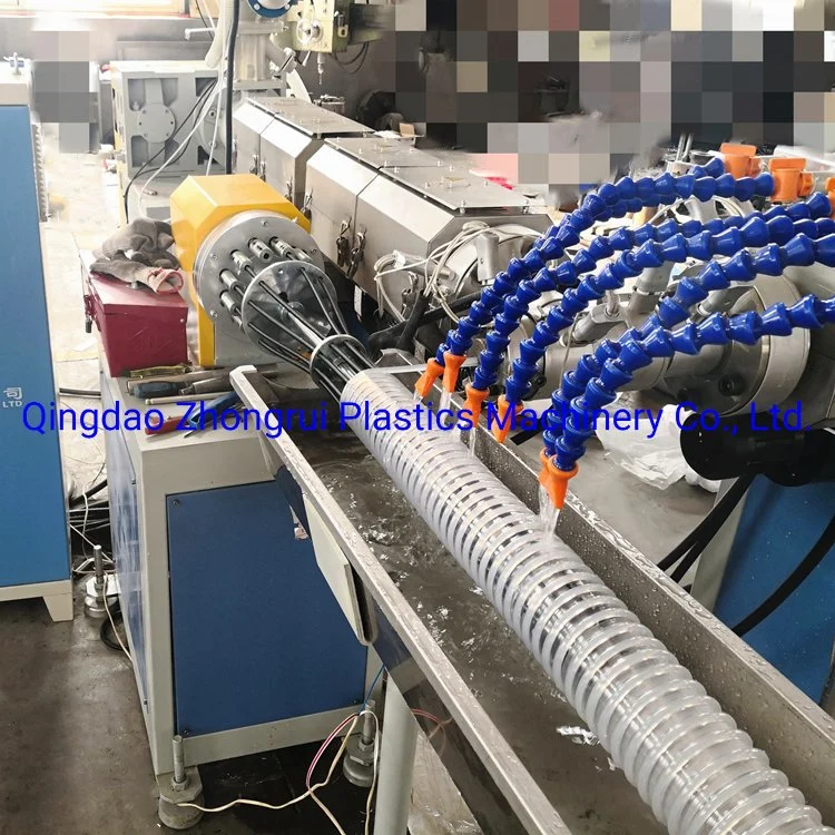 Cattle Reinforced Conveying Pipe Production Line/Zhongrui Plastic Machine/PVC Plastic Reinforced Pipe Equipment