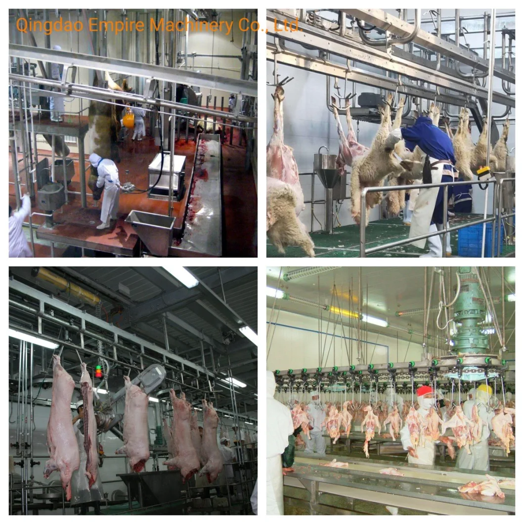 Slaughterhouse Equipment with Abattoir Conveying Line Pig Straddle Conveying Slaughtering Machine