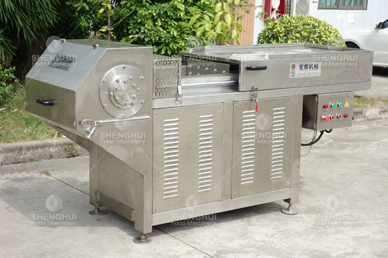 Automatic Frozen Meat Slicing Machine Frozen Meat Crushing Equipment Kitchen Food Equipment