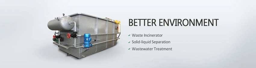 Dissolved Air Flotation Wastewater Treatment Machine Daf for Cow Pigs Chicken Slaughtering House Sewage Treatment