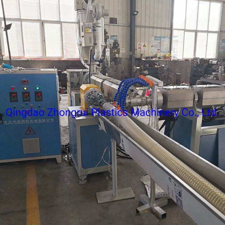 Cattle Reinforced Conveying Pipe Production Line/Zhongrui Plastic Machine/PVC Plastic Reinforced Pipe Equipment