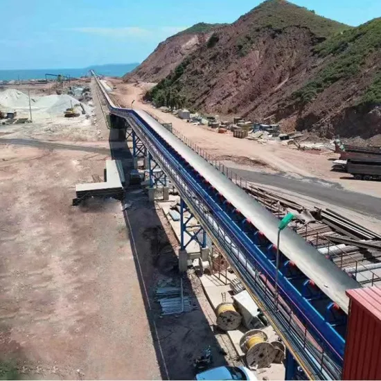 Cina Qualità Prezzo ragionevole Estrazione mineraria Materiale di trasporto durevole Nastro trasportatore in gomma acciaio Attrezzatura di trasporto industriale / Ampia gamma di nastri trasportatori mobili