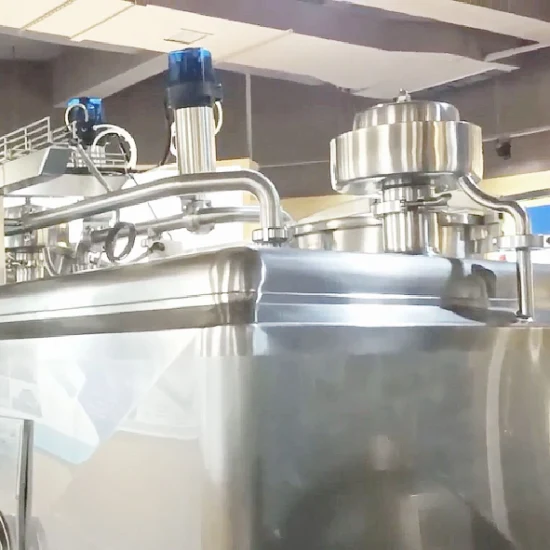 Agitazione completamente automatica con accoppiamento di tenuta di rotore e statore, serbatoio di emulsione alimentare da 600 l-3000 l